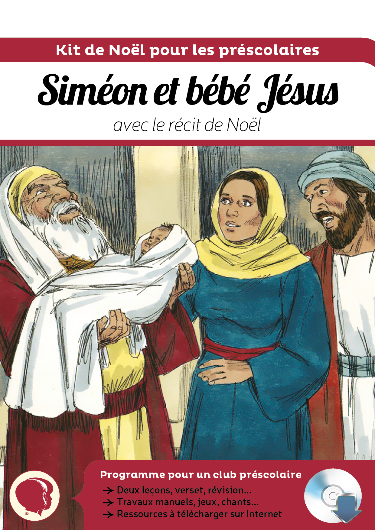 Kit de Noël - Siméon et bébé Jésus